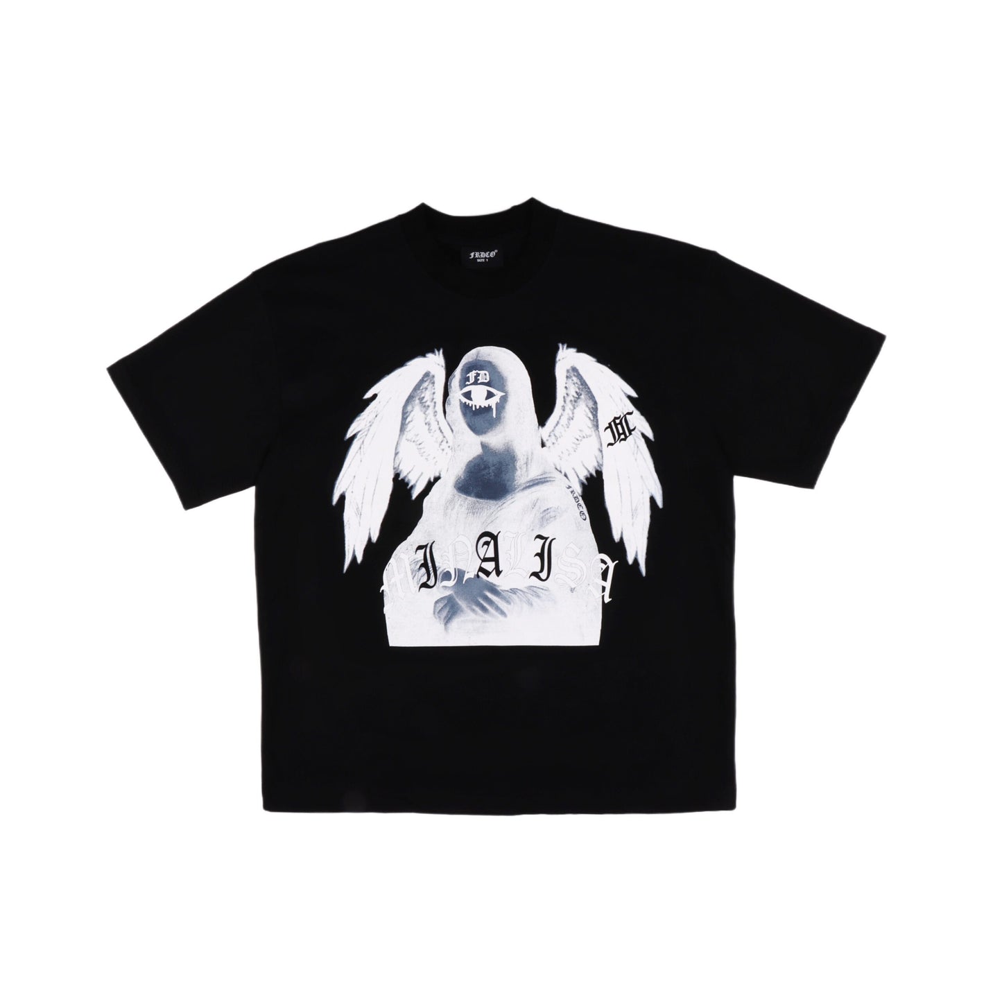 GHOST MONALISA LOGO BLACK TEE