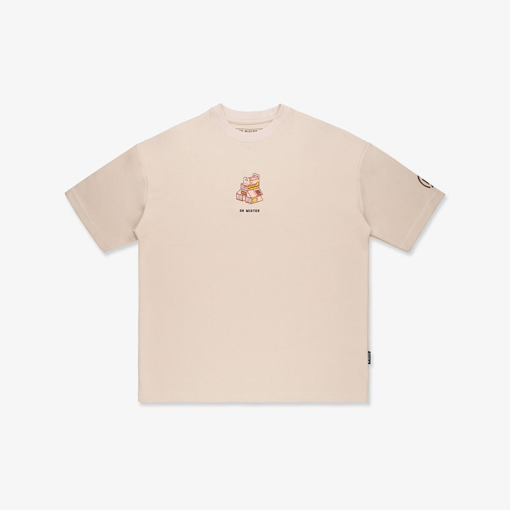 Blueprint Dino Broad Tee - Bone Beige