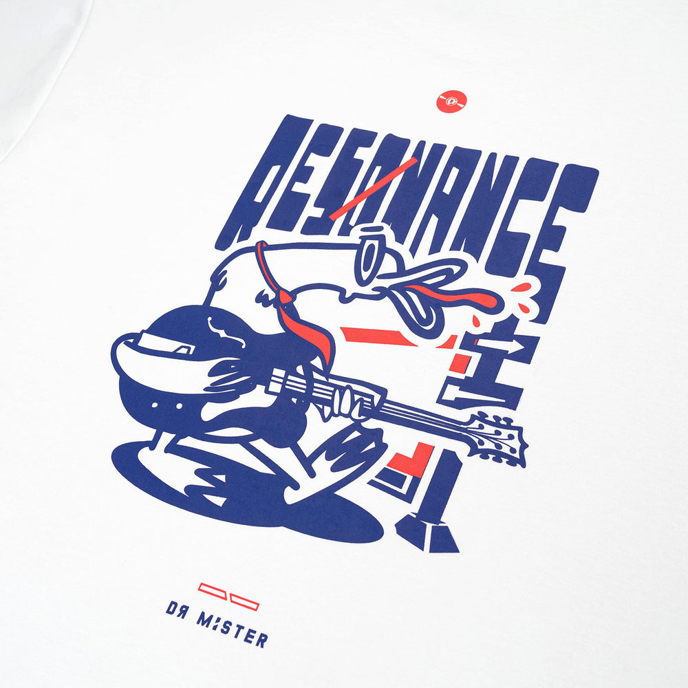 Dancing Duck Broad Tee - White