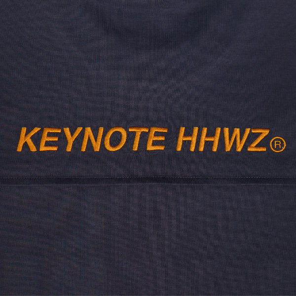 Typeface Embroidery Patches Tee Grey