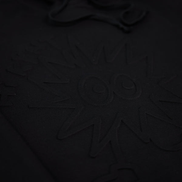 Keynote 3D Steel Printing Hoodie Black