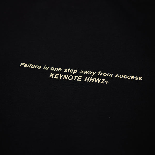 Keynote 3D Steel Printing Hoodie Black