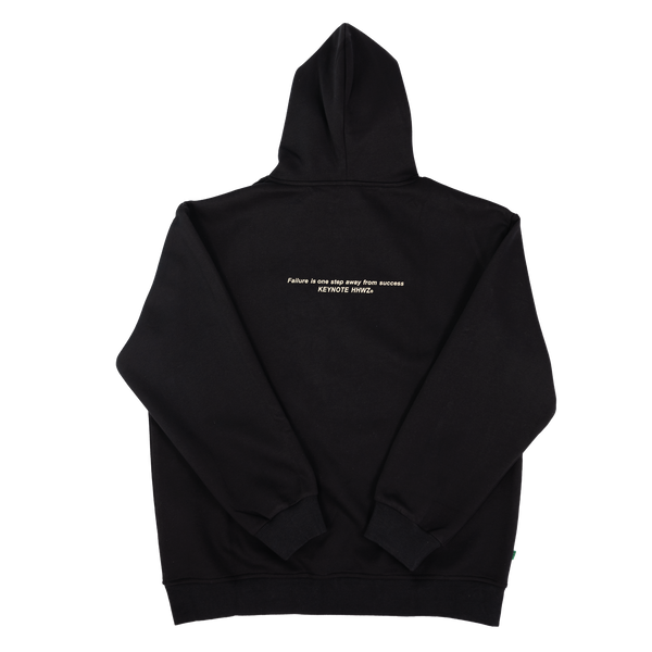 Keynote 3D Steel Printing Hoodie Black