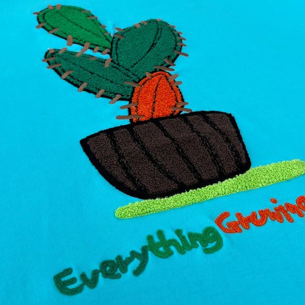 Everything Growing Up Tee < Deep Sky Blue >