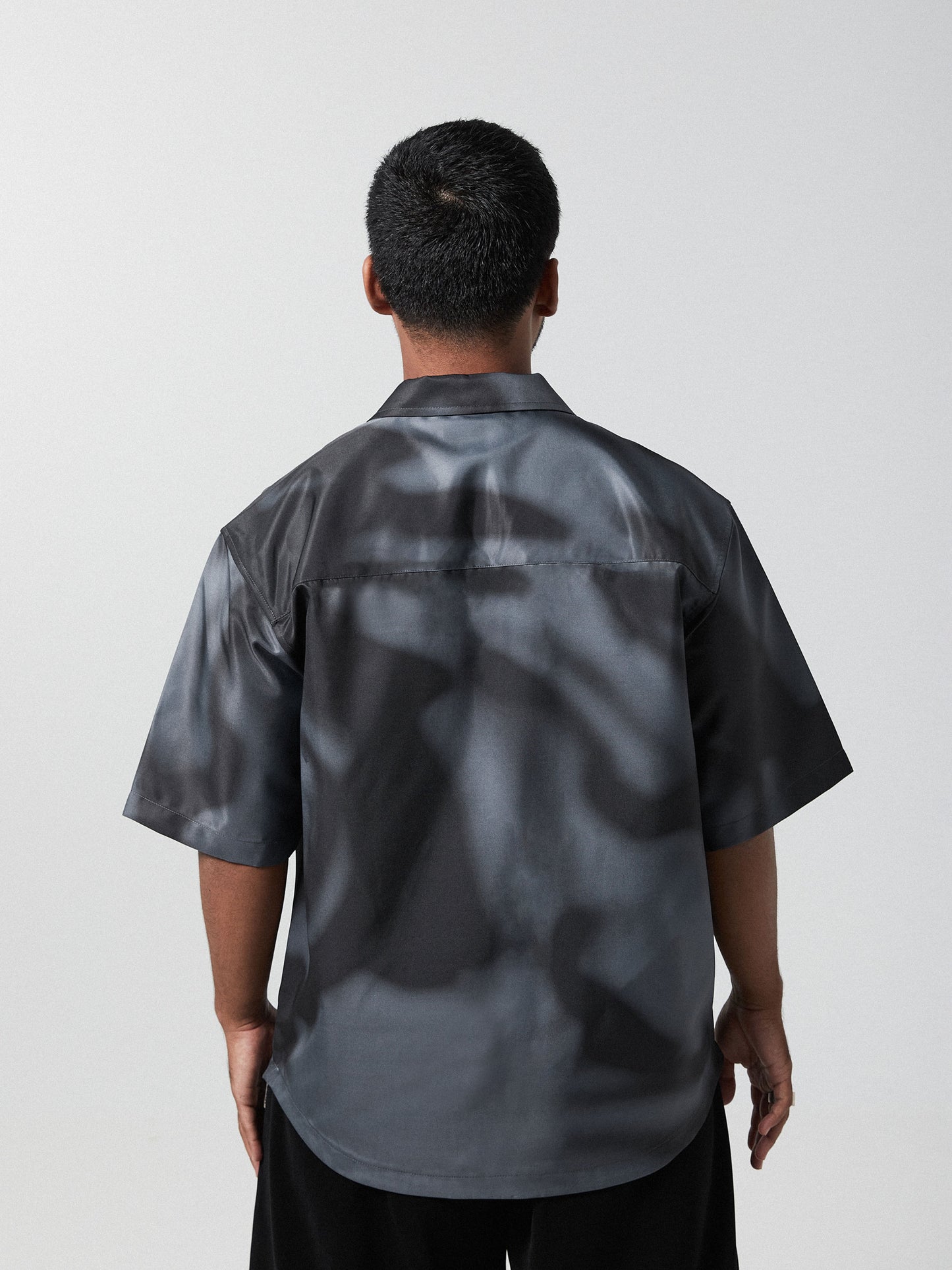 NCVR Mosaic Cuban Shirt | Black