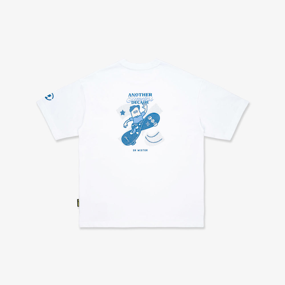 The Ollie Broad Tee (Present) – White
