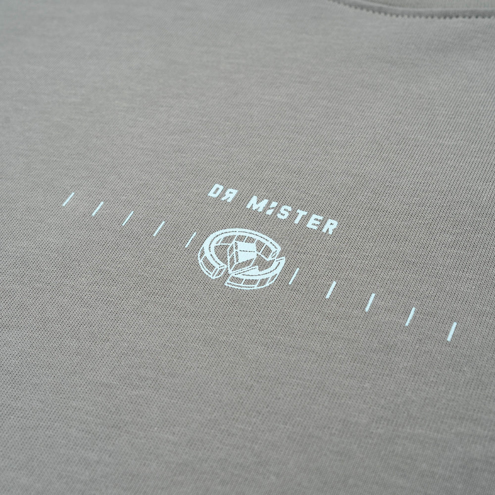 Perpetual Campus Broad Tee – Light Grey