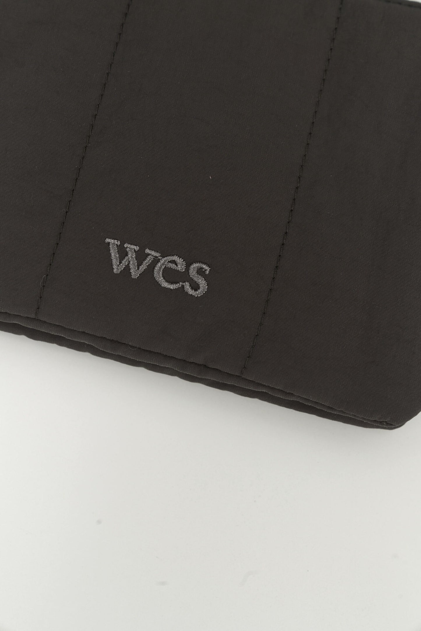 Mini Nylon Cushion Pouch (Black)