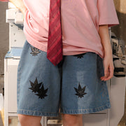 WBB25 : Reform Jorts Blue