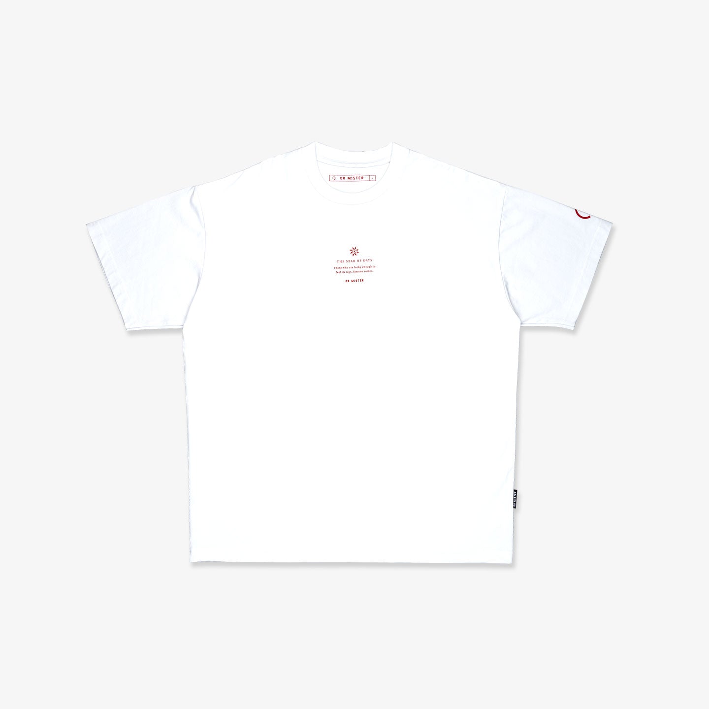 The Sun Broad Tee - White