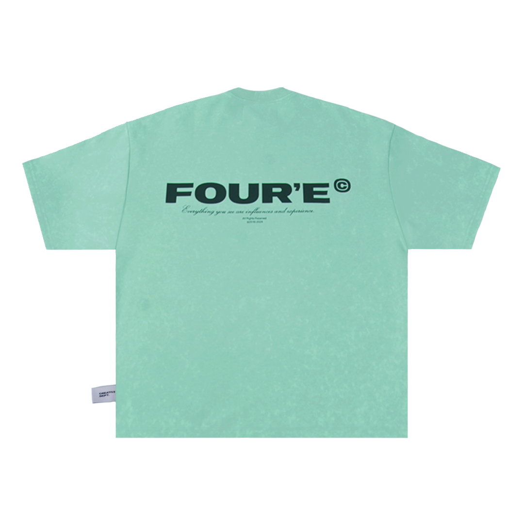 Everyday Logo Tee - Washed Blue