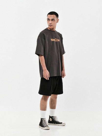 Neuplayer Club Mountain Tee | Dark Grey