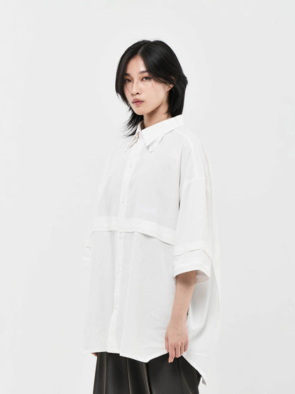 9 To 5 Escape Shirt | White