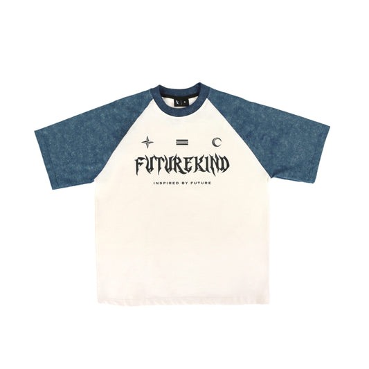 RETRO WASHED BLUE TEE