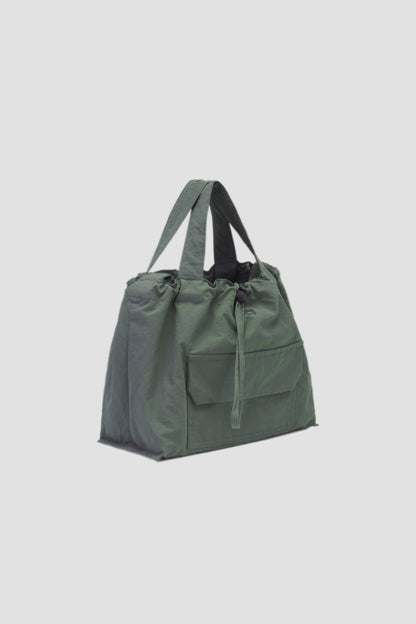 Small Classic Nylon Tote (Forest)