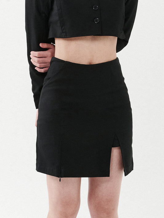 Slit Mini Skort