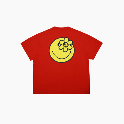 Smiley® Logo Tee | Red