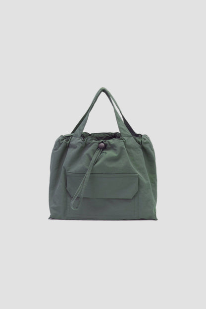 Small Classic Nylon Tote (Forest)