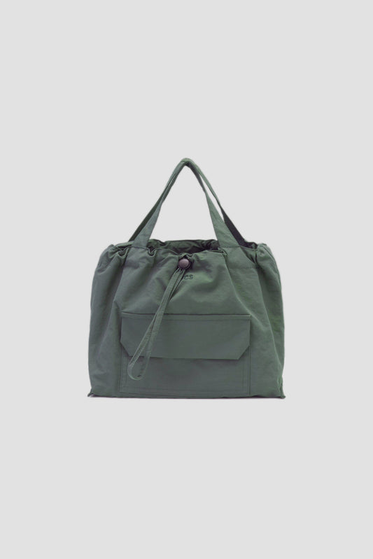 Small Classic Nylon Tote (Forest)