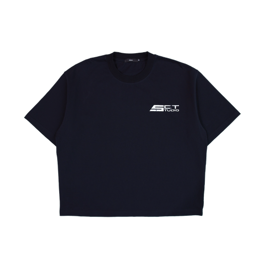 SS25 Boxy Tee Black