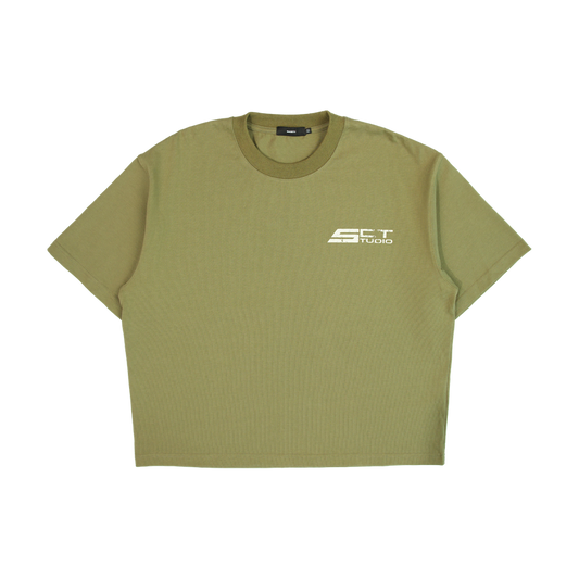 SS25 Boxy Tee Olive