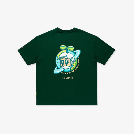 Planet Broad Tee - Pine Green