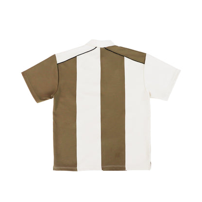 EMBROIDERY POLO KHAKI SHIRT