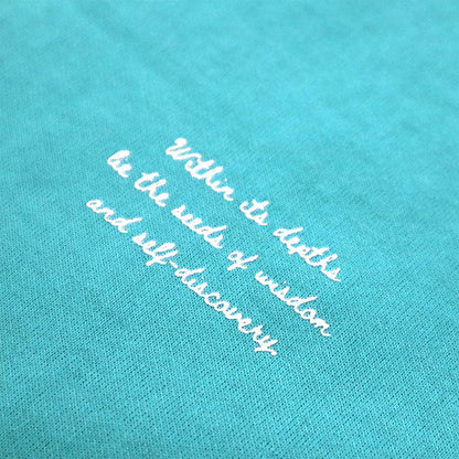 RC Embroidery Logo Tee Turquoise