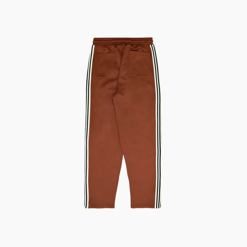 MELTING SMILEY TRACK PANTS | BROWN