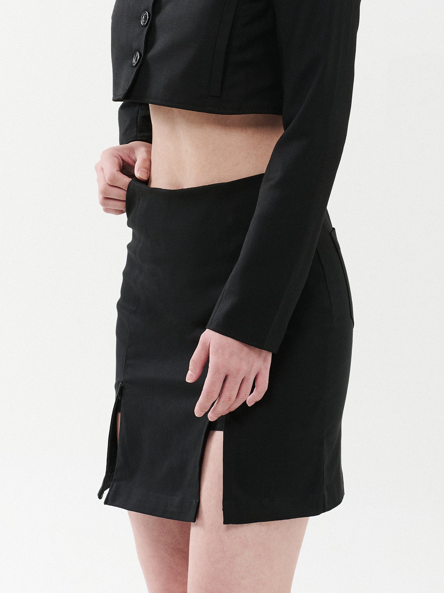 Slit Mini Skort