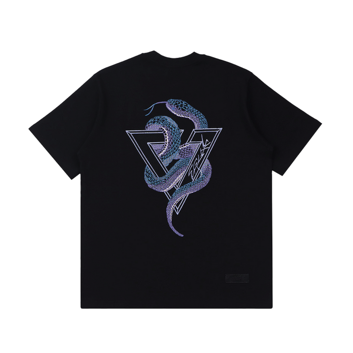 Serpent Logo Tee Black