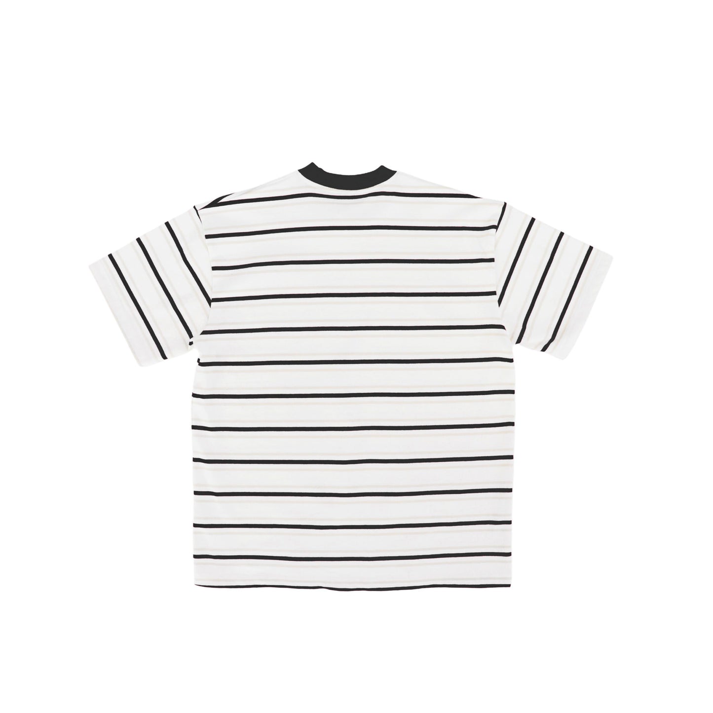 REFLECTIVE STRIPES BLACK TEE