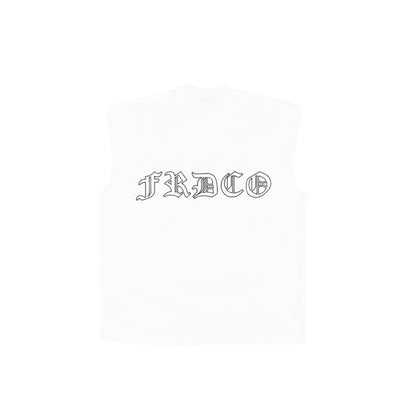 GHOST ARMY LOGO WHITE TEE