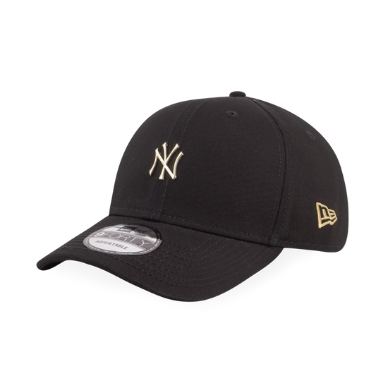 NEW ERA 940 MLB MATEL BADGE S GLD NEYYAN BLACK