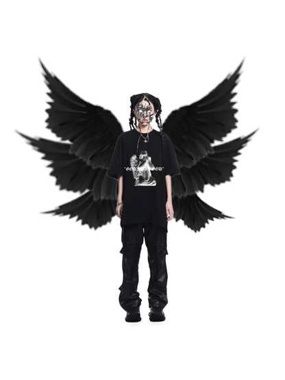 GHOST GOD PRAY GOD BLACK TEE