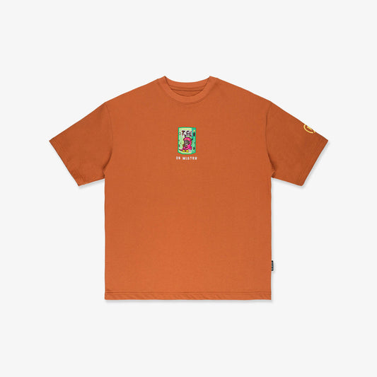 Chocobi Broad Tee – Rust Orange