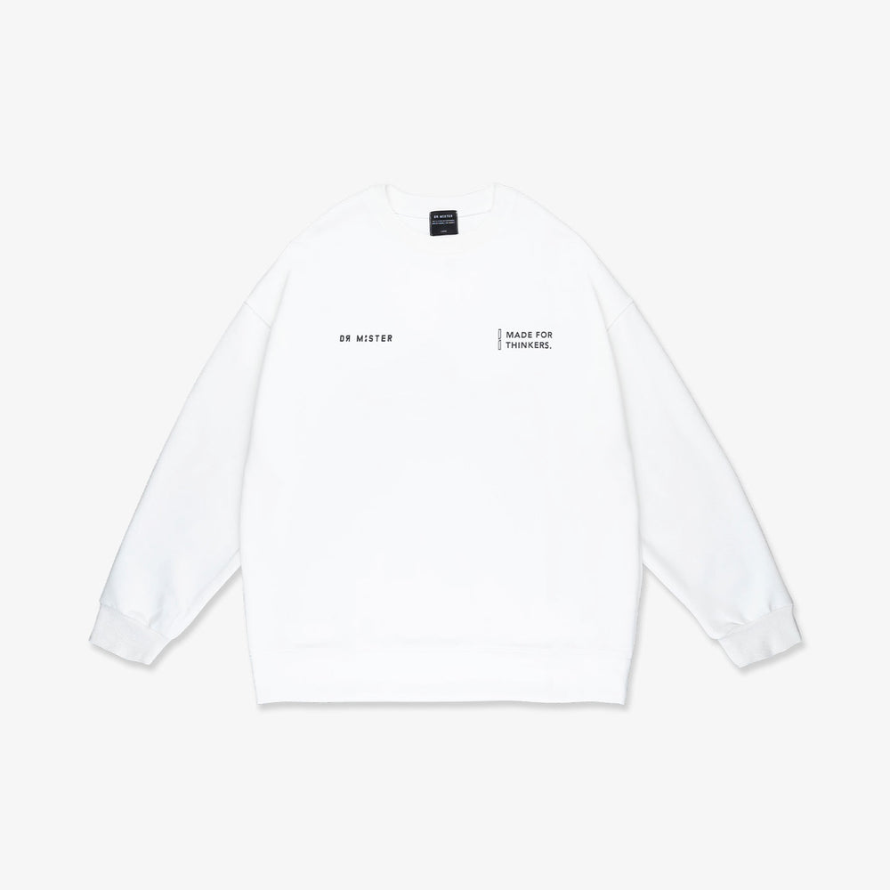 Classic Signature Sweatshirt - White