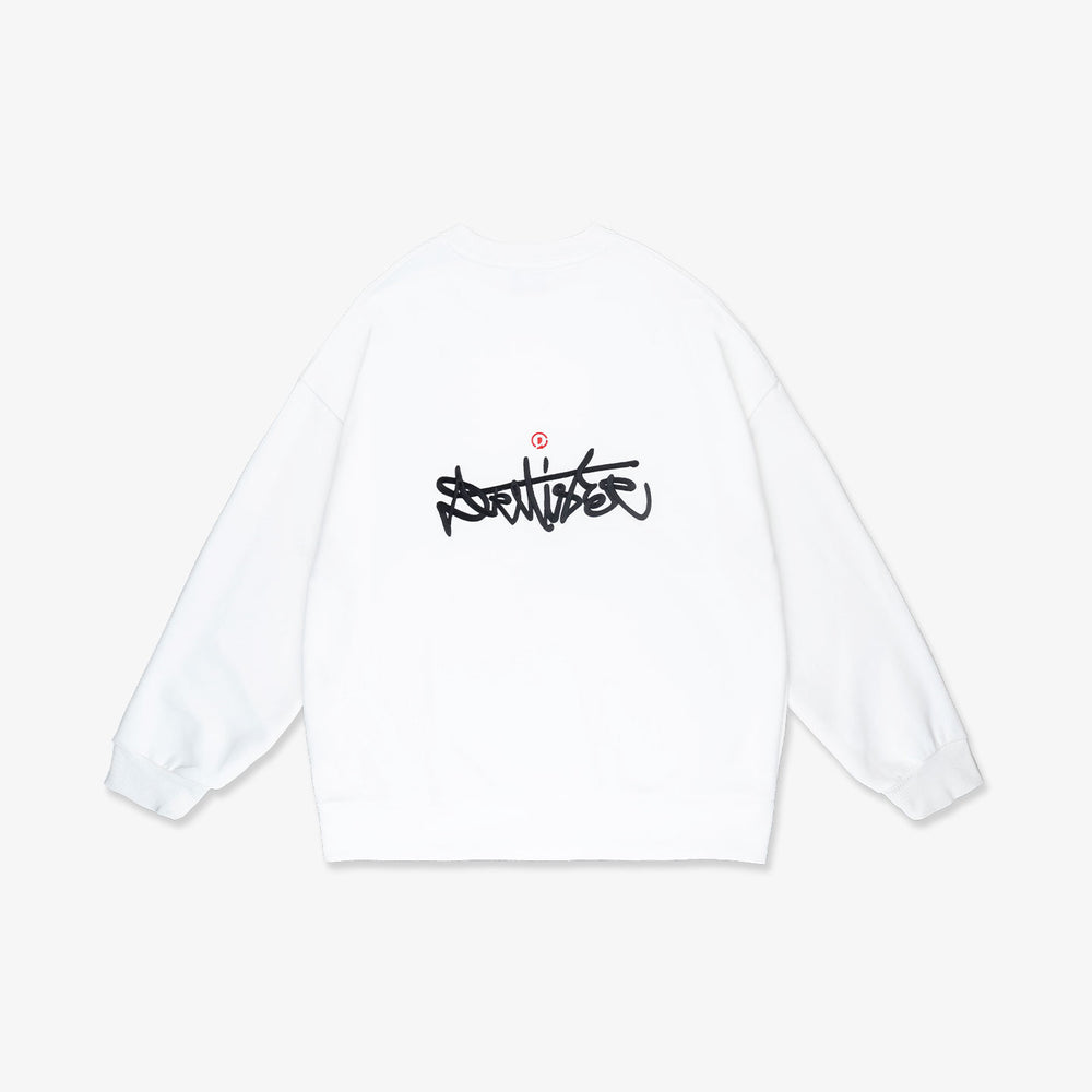 Classic Signature Sweatshirt - White