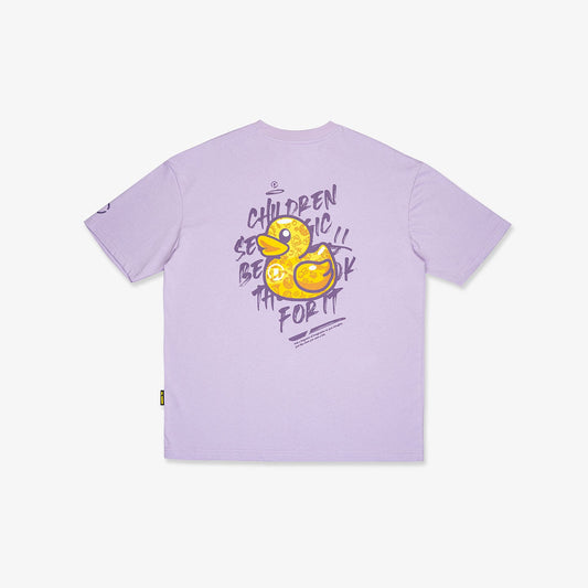 Rubber Duck Broad Tee - Light Purple