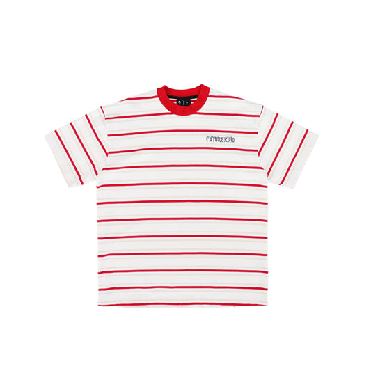 REFLECTIVE STRIPES RED TEE