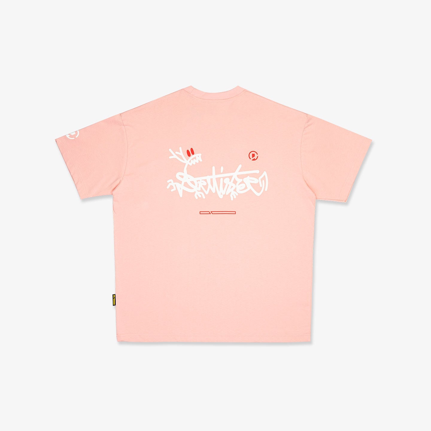 Dragon Signature Broad Tee - Beige Pink