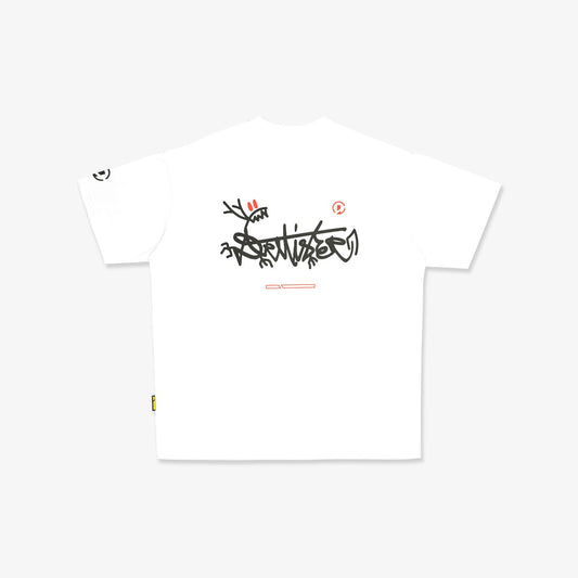 Dragon Signature Broad Tee - White