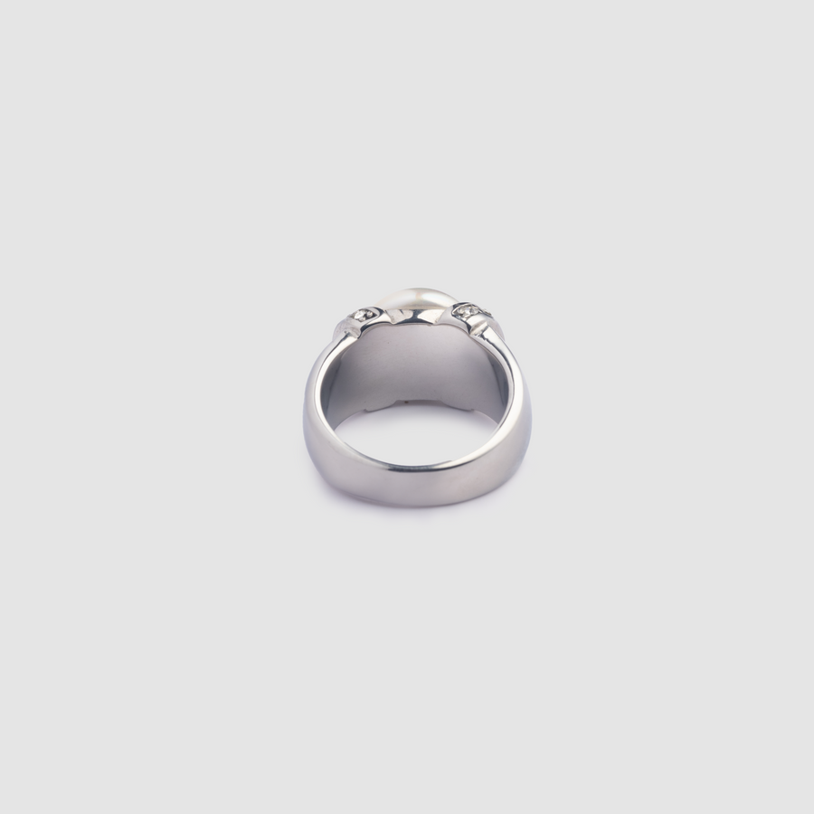 Pearl Ring Silver