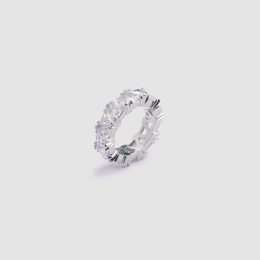 Trilliant Ring Silver