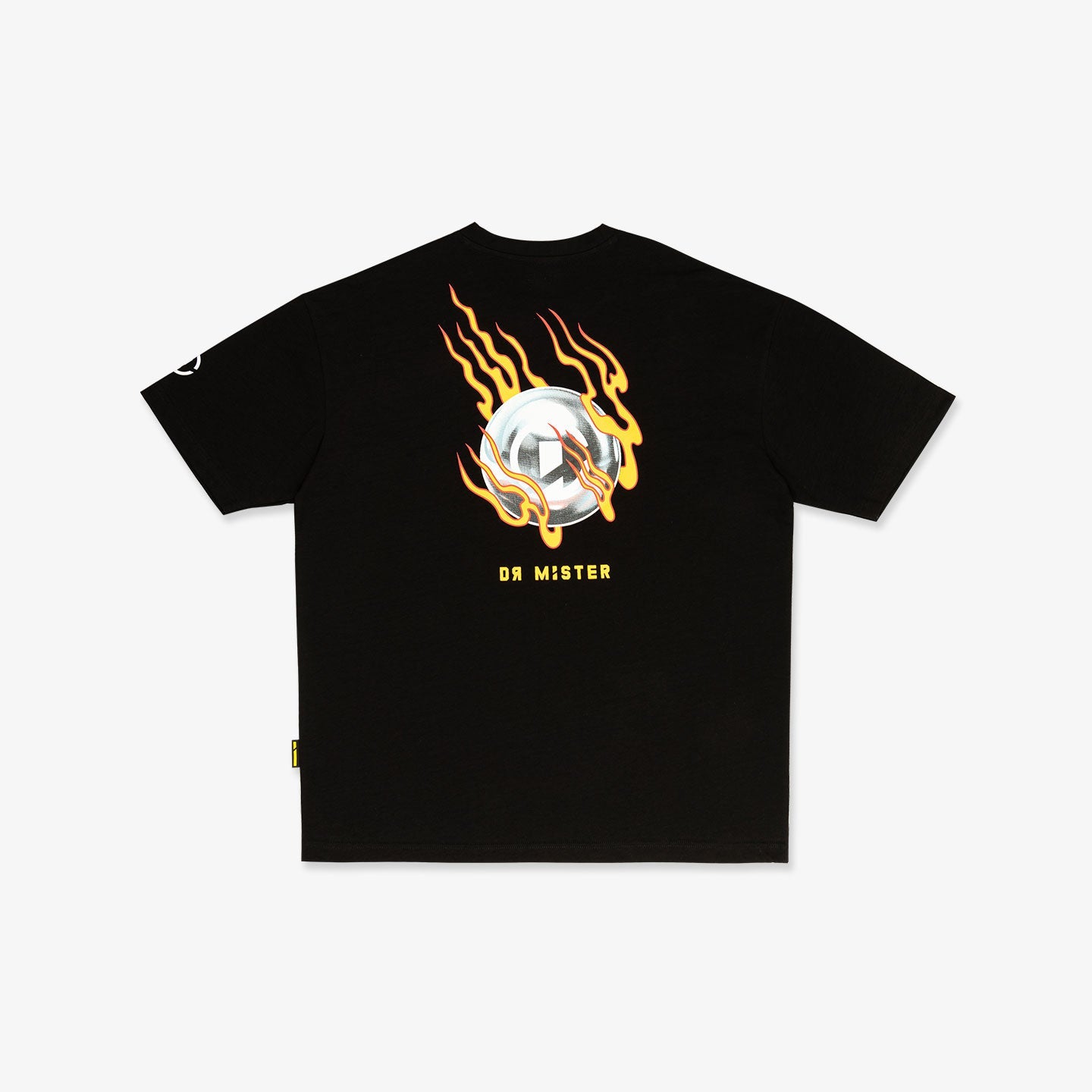 Flaming Pearl Broad Tee - Black