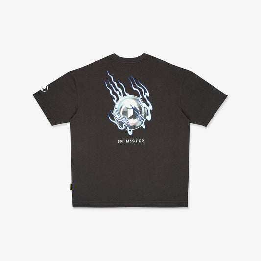 Flaming Pearl Broad Tee - Grey