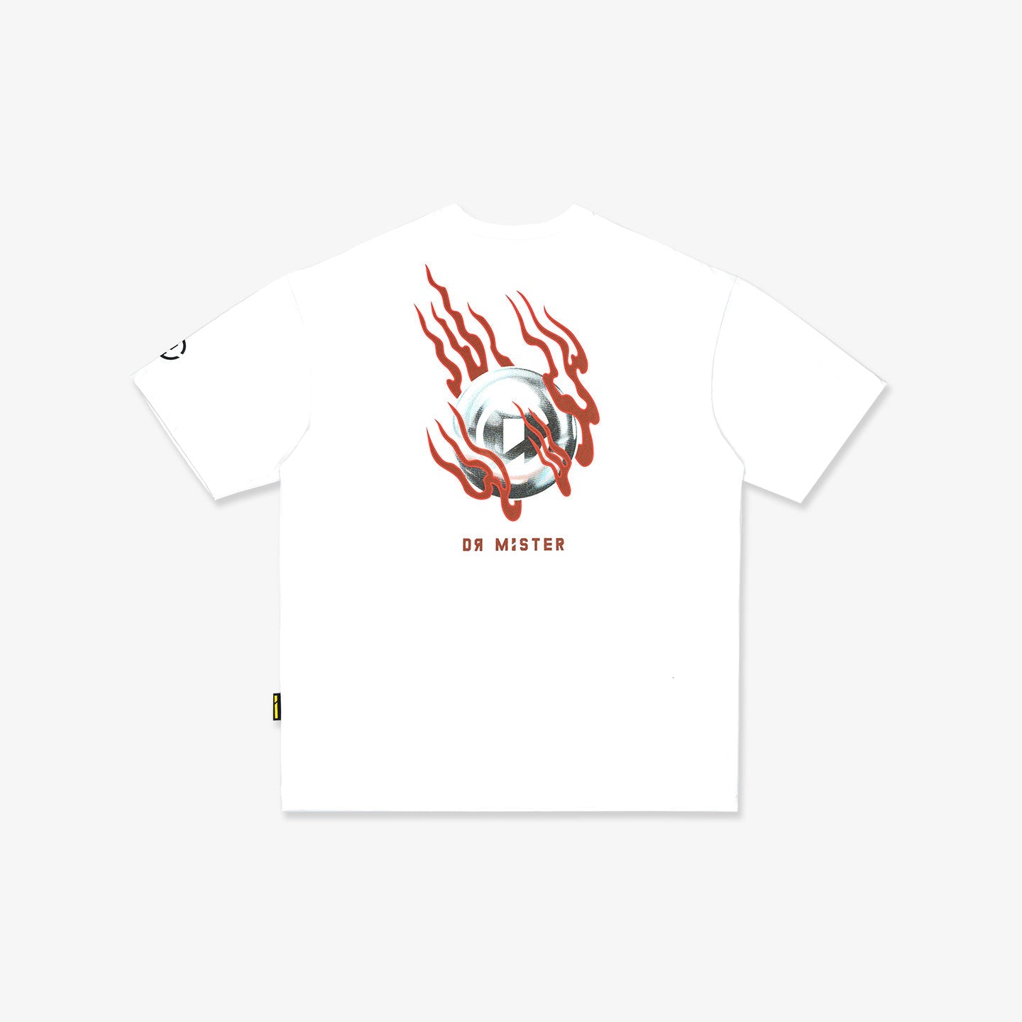 Flaming Pearl Broad Tee - White