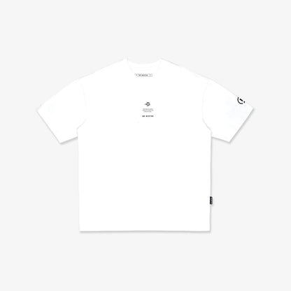 Flaming Pearl Broad Tee - White