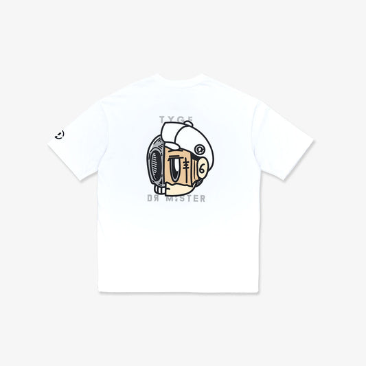 Dead Famous Broad Tee - White (Limited)