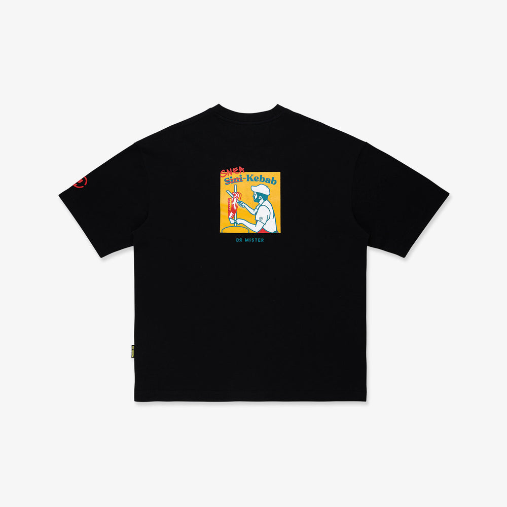 Sneakebab Broad Tee - Black